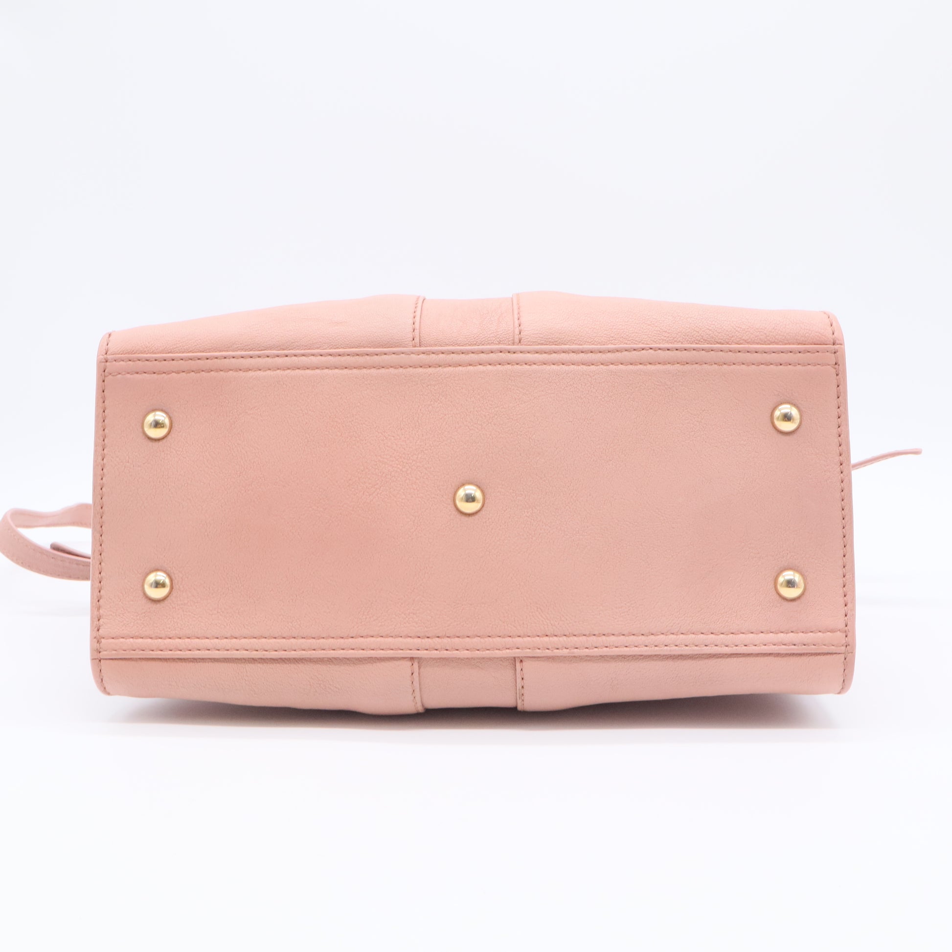 Pink Calfskin Leather Medium Cabas ChYc Bag