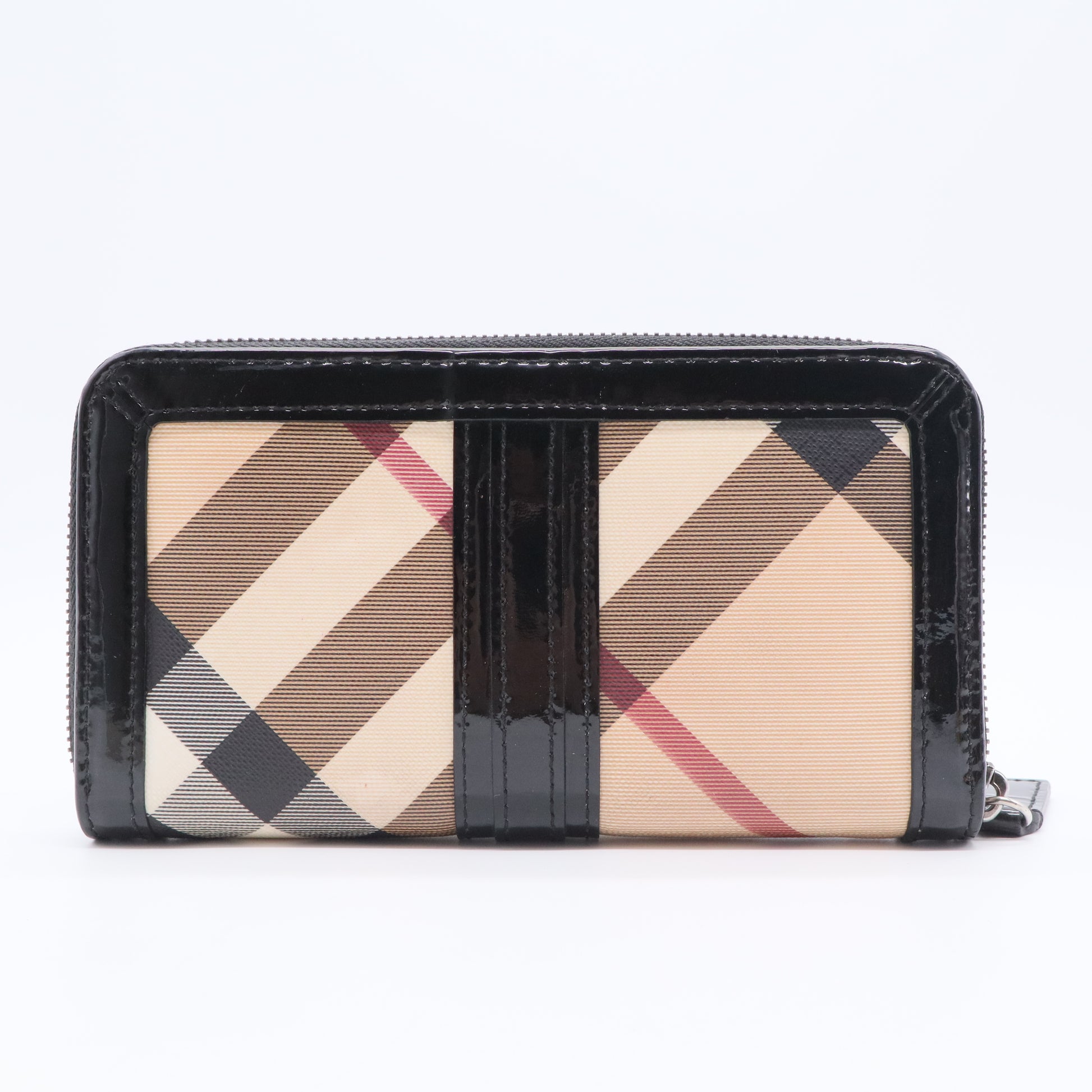 Plaid Print Continental Wallet