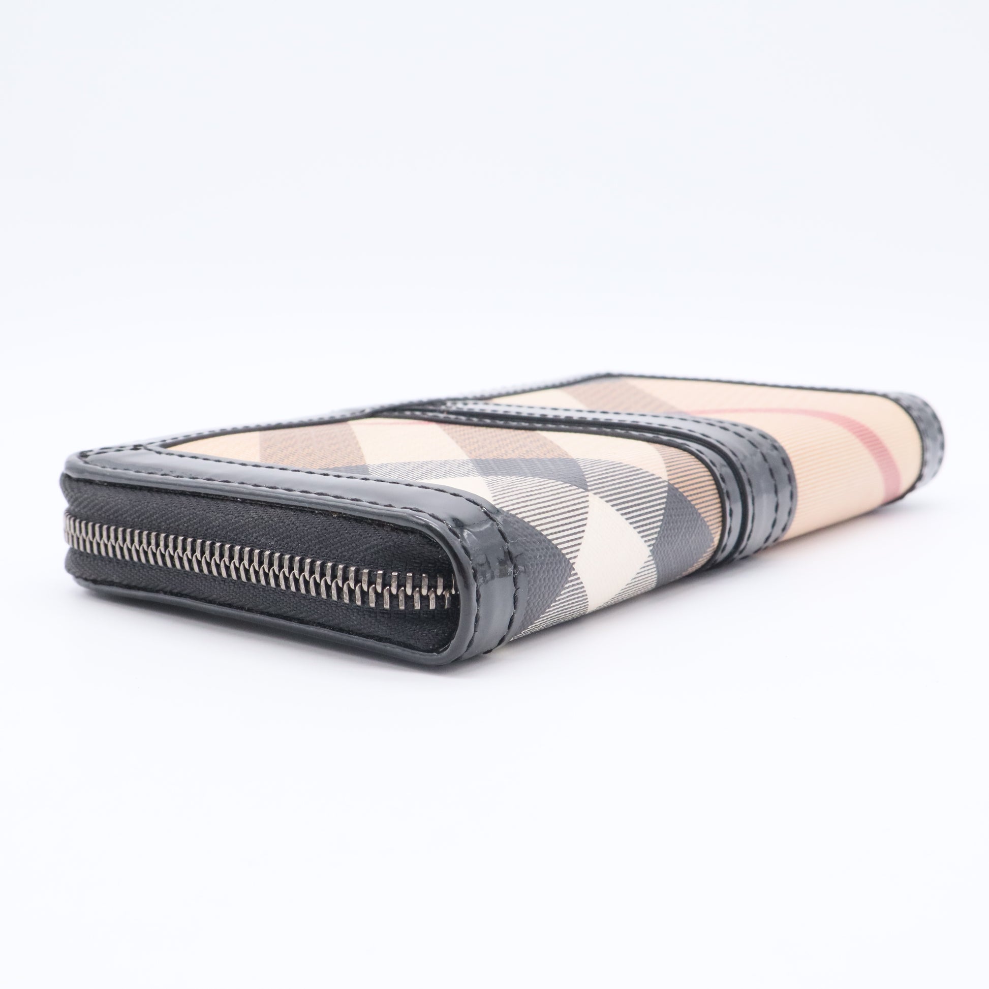 Plaid Print Continental Wallet