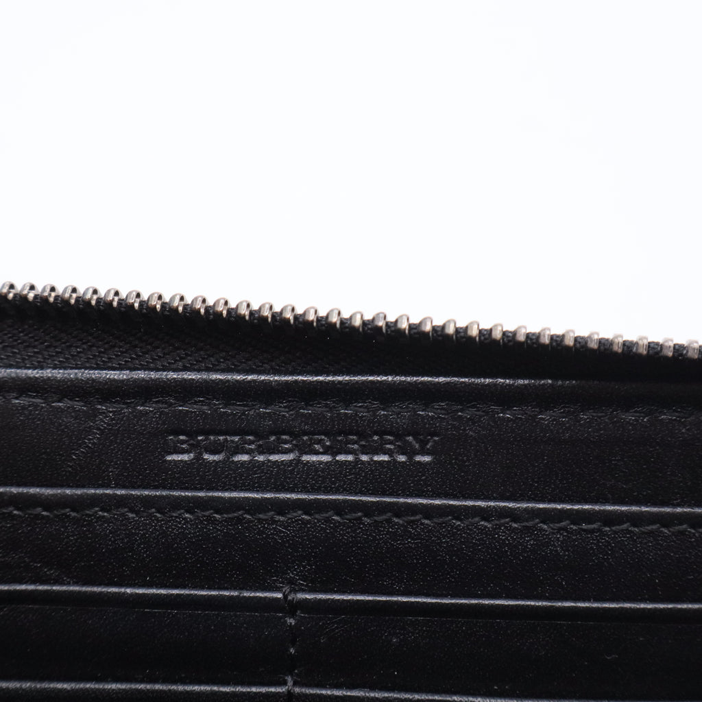 Plaid Print Continental Wallet