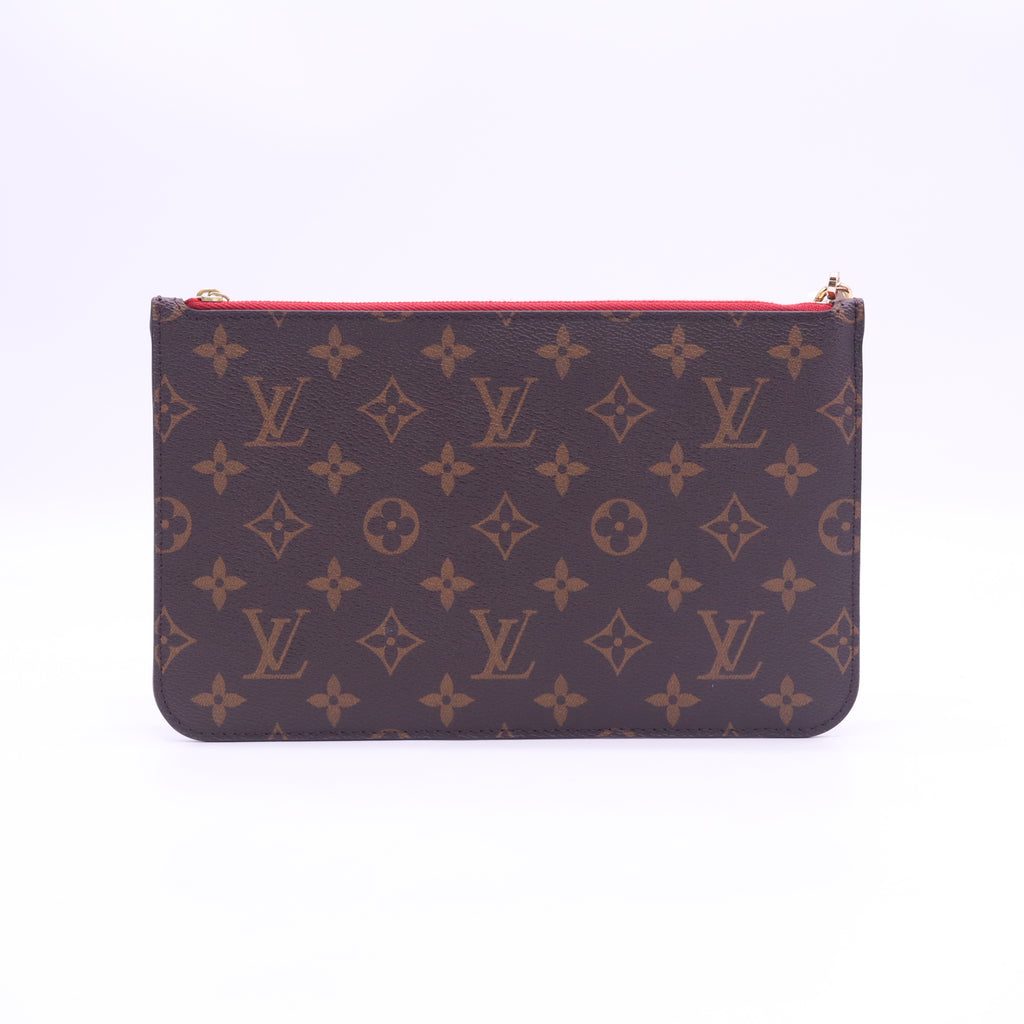Louis Vuitton Monogram Neverfull MM/GM Pochette W23418
