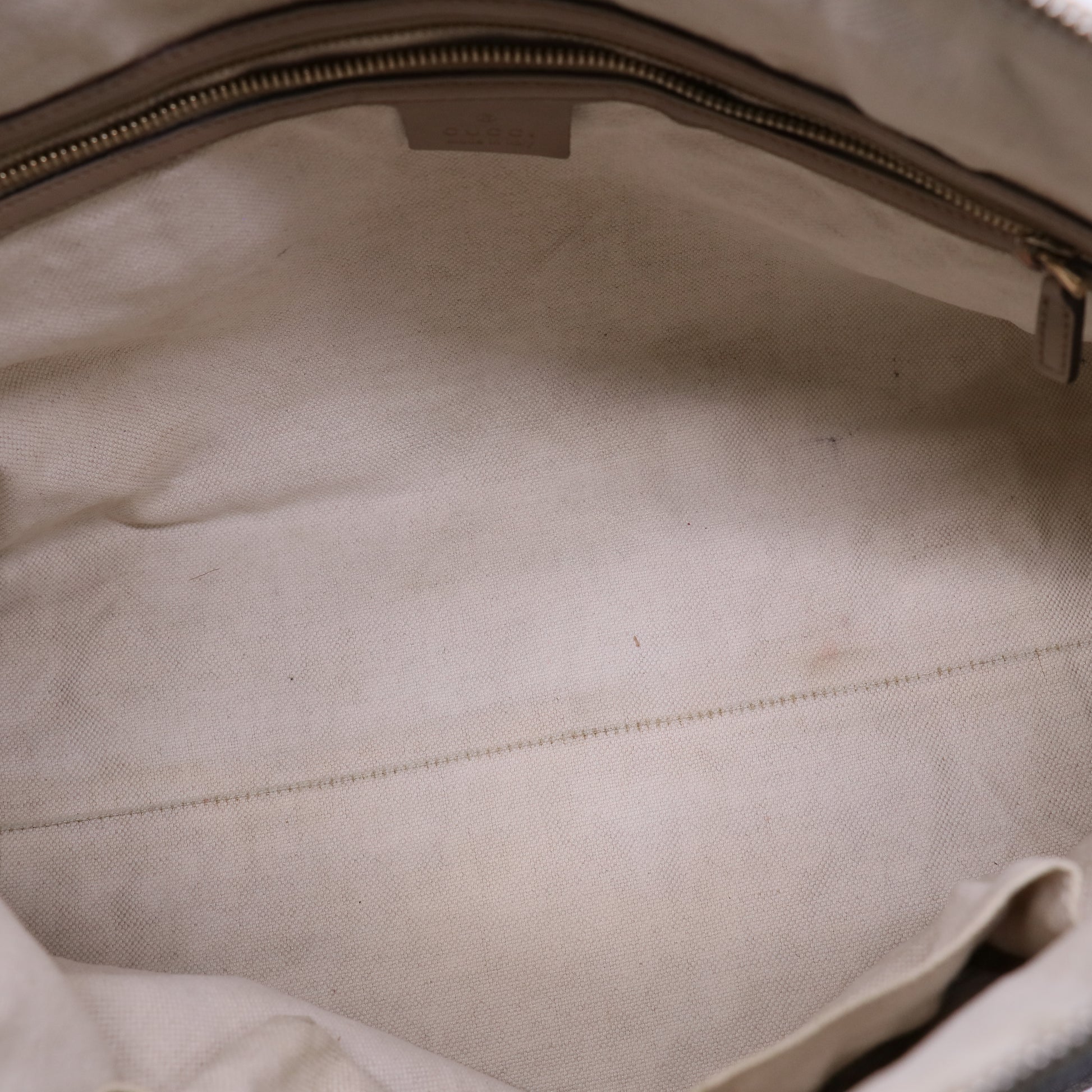 GG Supreme Monogram Medium Nice Top Handle Dome Bag Beige B21197