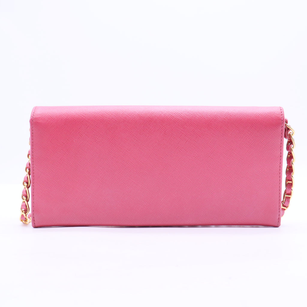 Saffiano Leather Clutch W20043