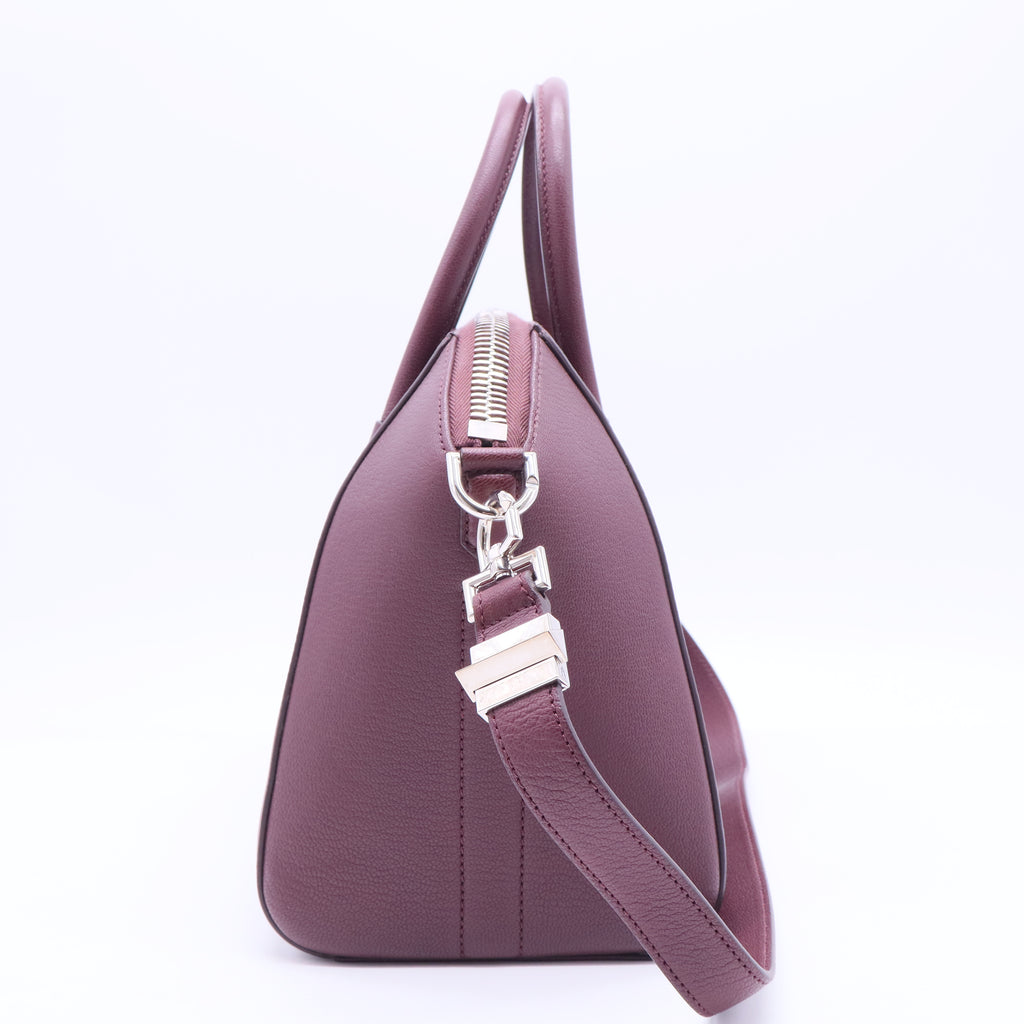 Sugar Goatskin Small Antigona Oxblood B20011