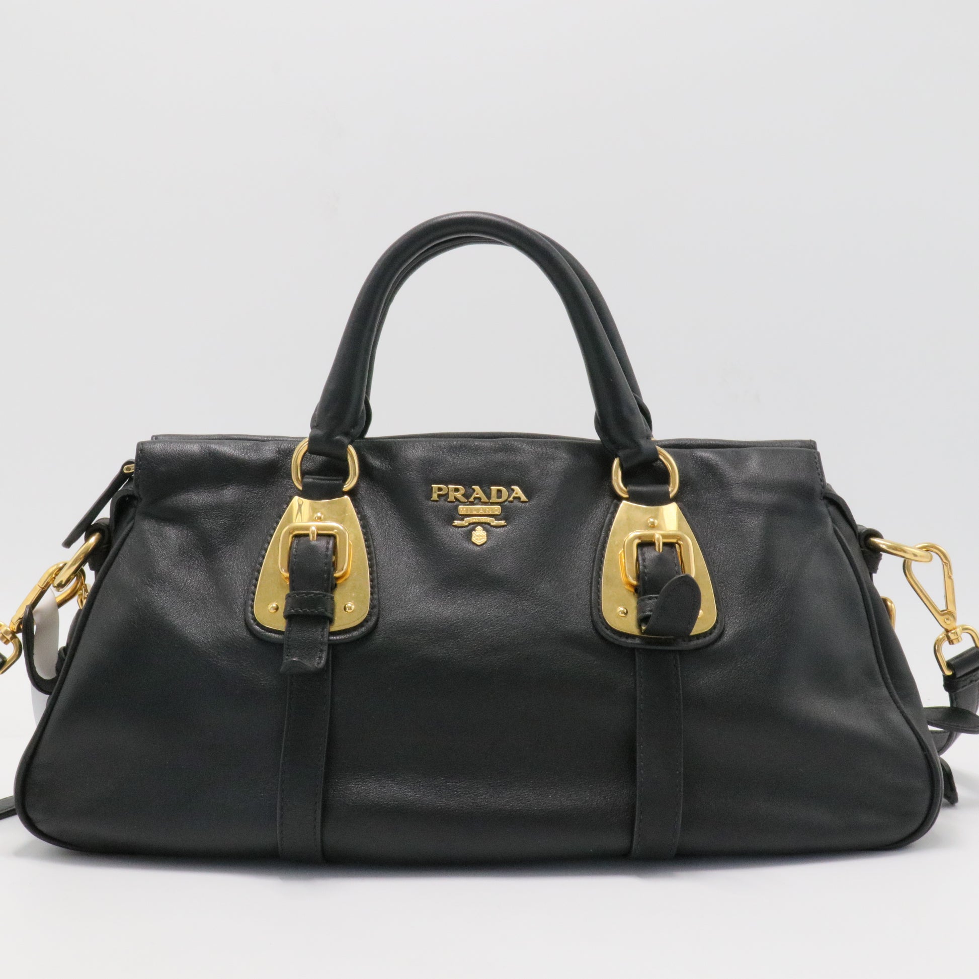 Convertible Belted Satchel Soft Calf Medium