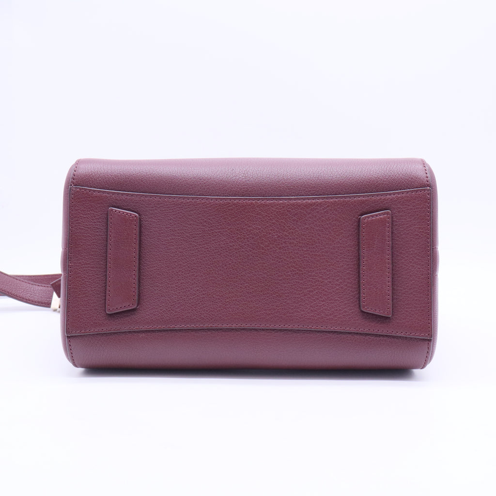 Sugar Goatskin Small Antigona Oxblood B20011