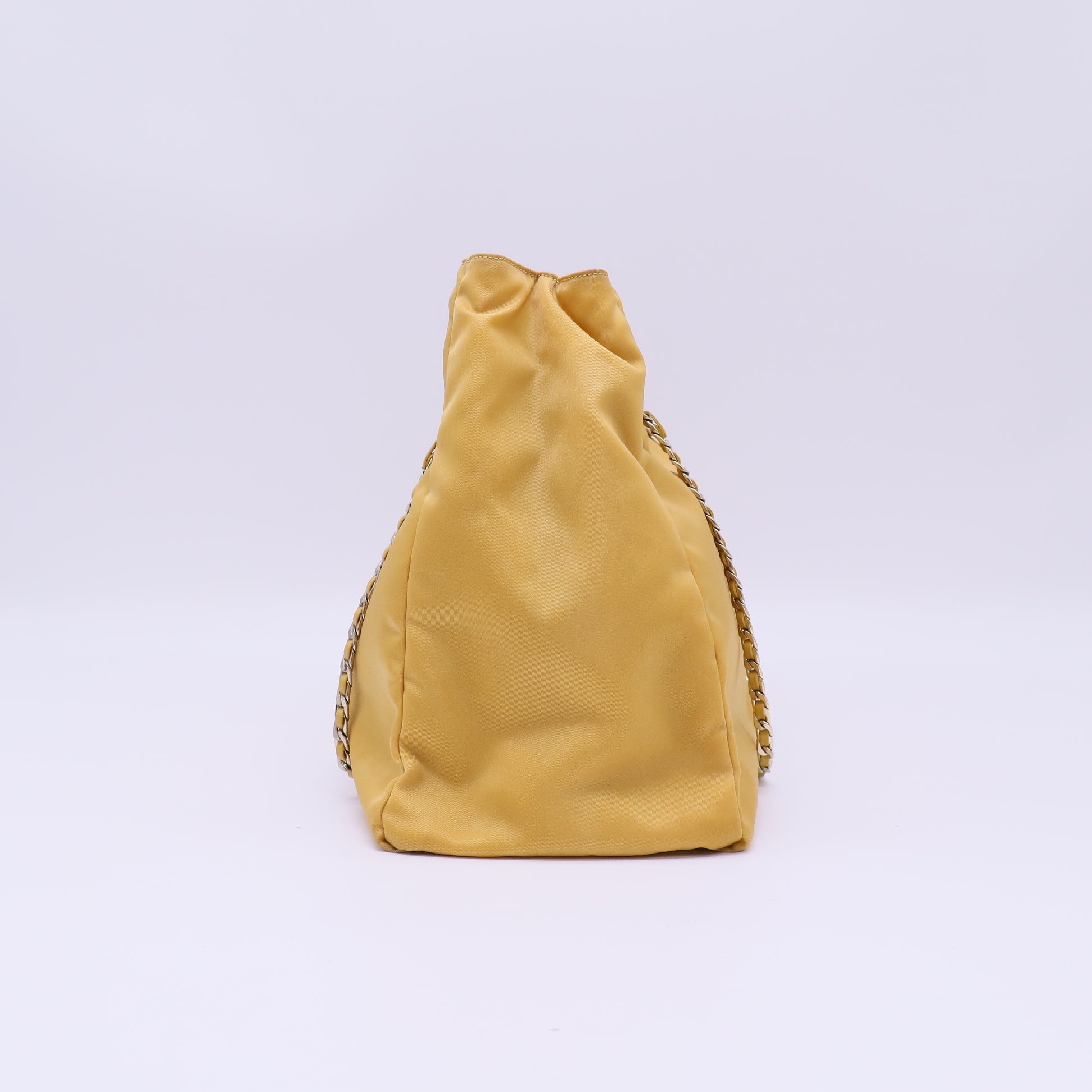 Prada Tessuto Nylon Chain Tote Bag twins B22645