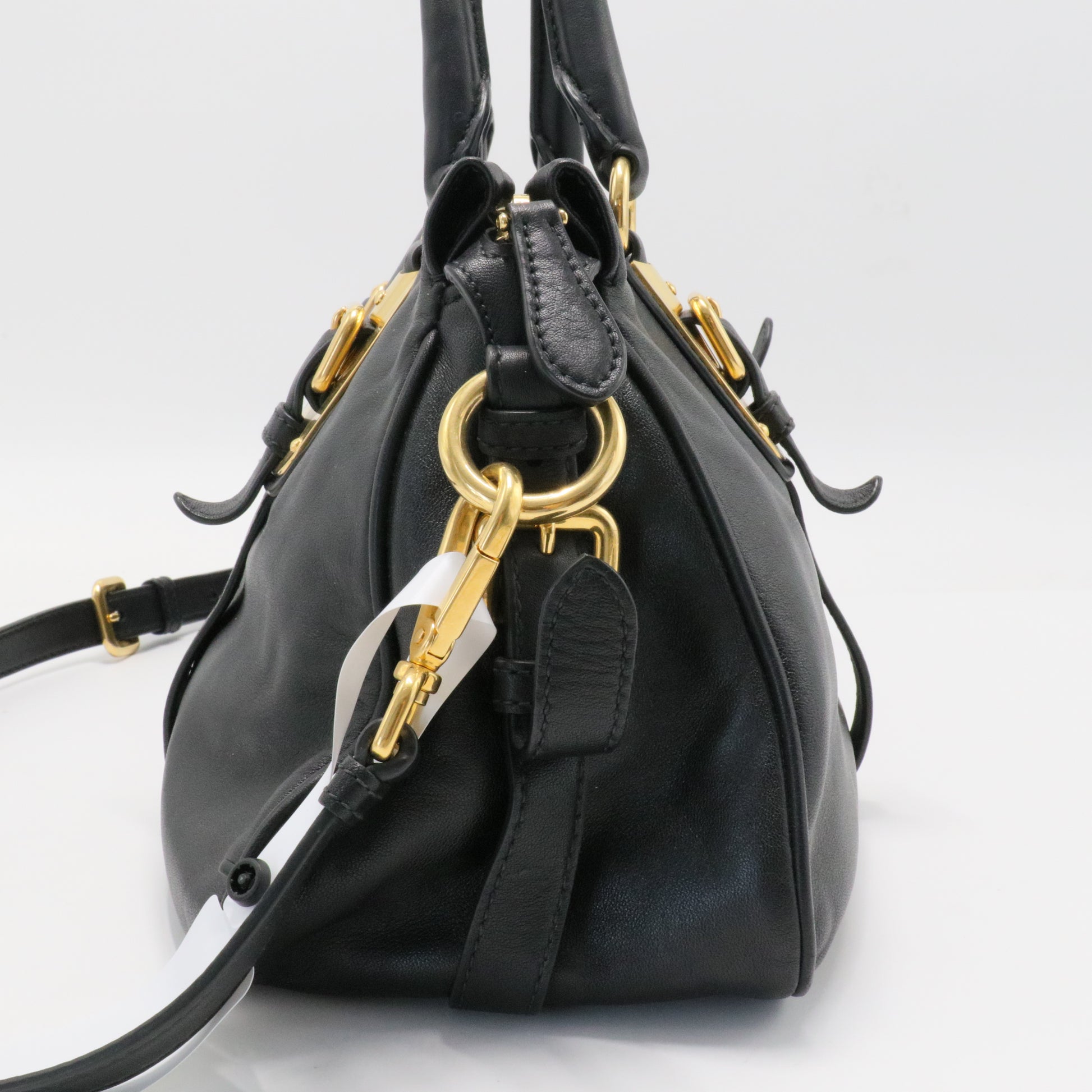 Convertible Belted Satchel Soft Calf Medium