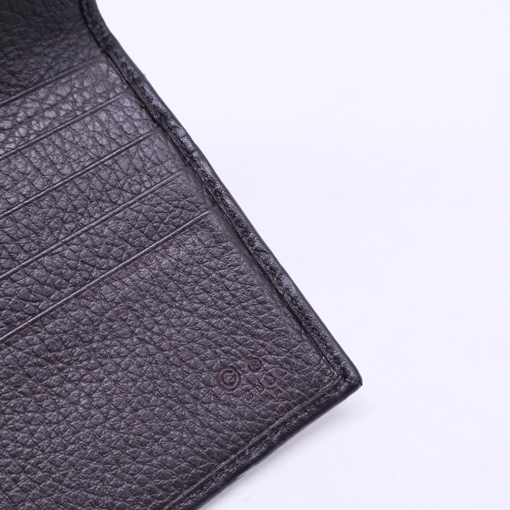 Brown Guccissima Leather Continental Flap Wallet W20500