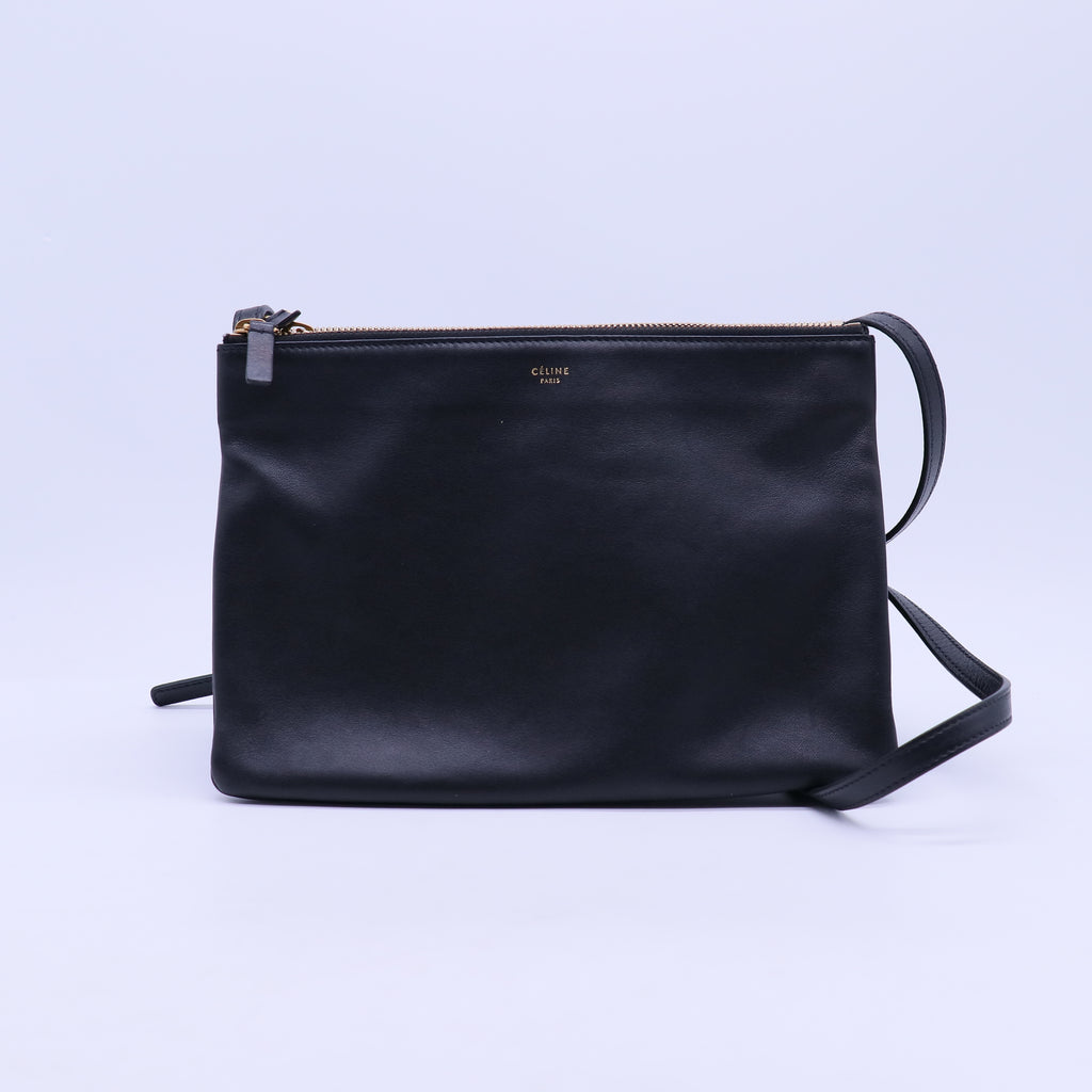 Trio leather crossbody bag B21476