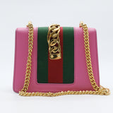 Sylvie Chain Shoulder Bag Leather Mini