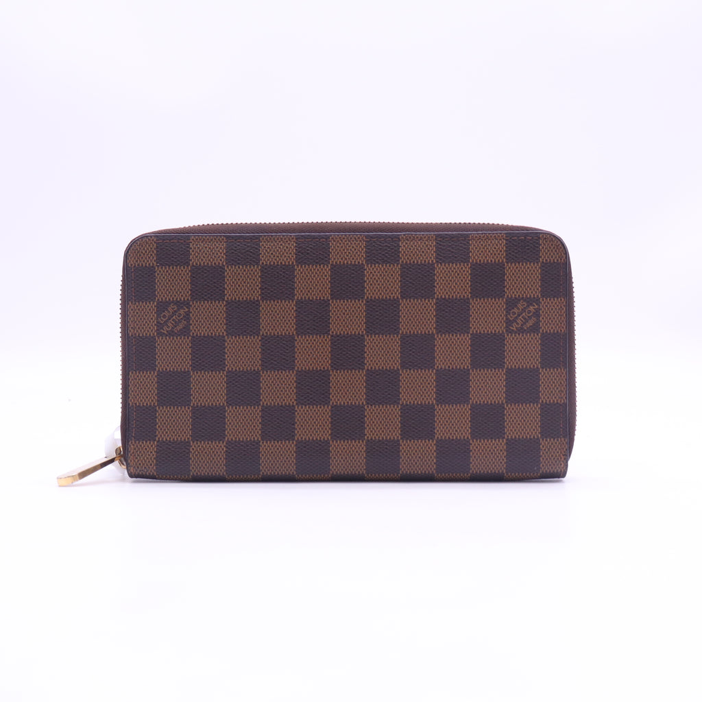 Damier Ebene Zippy Organizer Wallet W23258