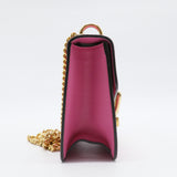 Sylvie Chain Shoulder Bag Leather Mini