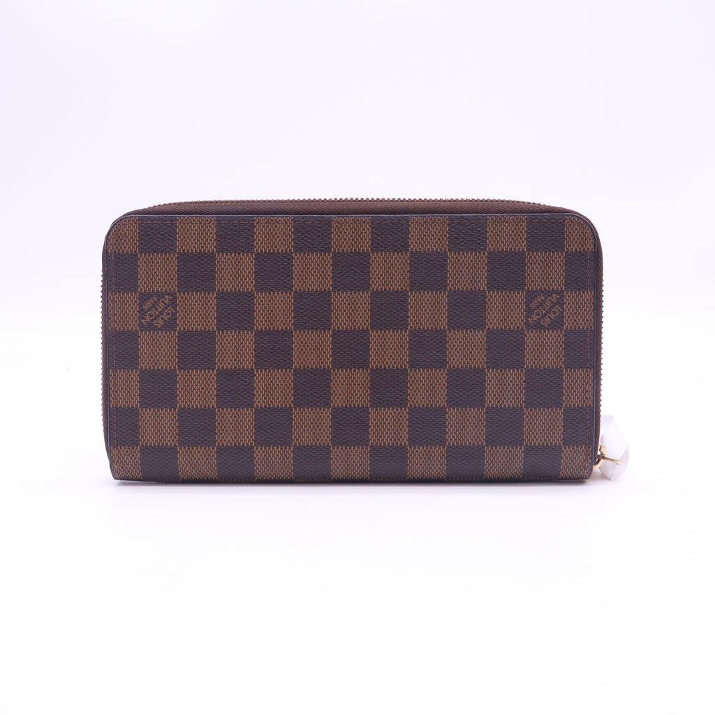 Damier Ebene Zippy Organizer Wallet W23258