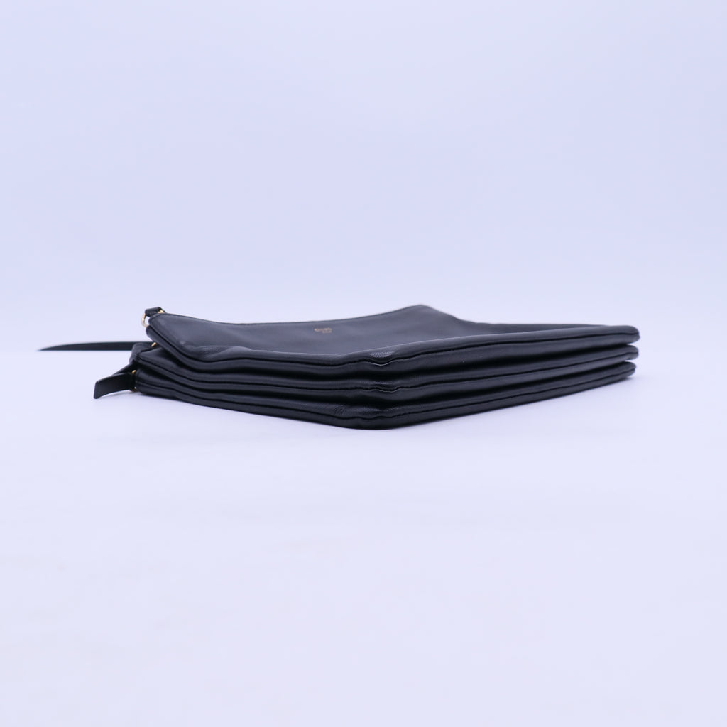 Trio leather crossbody bag B21476