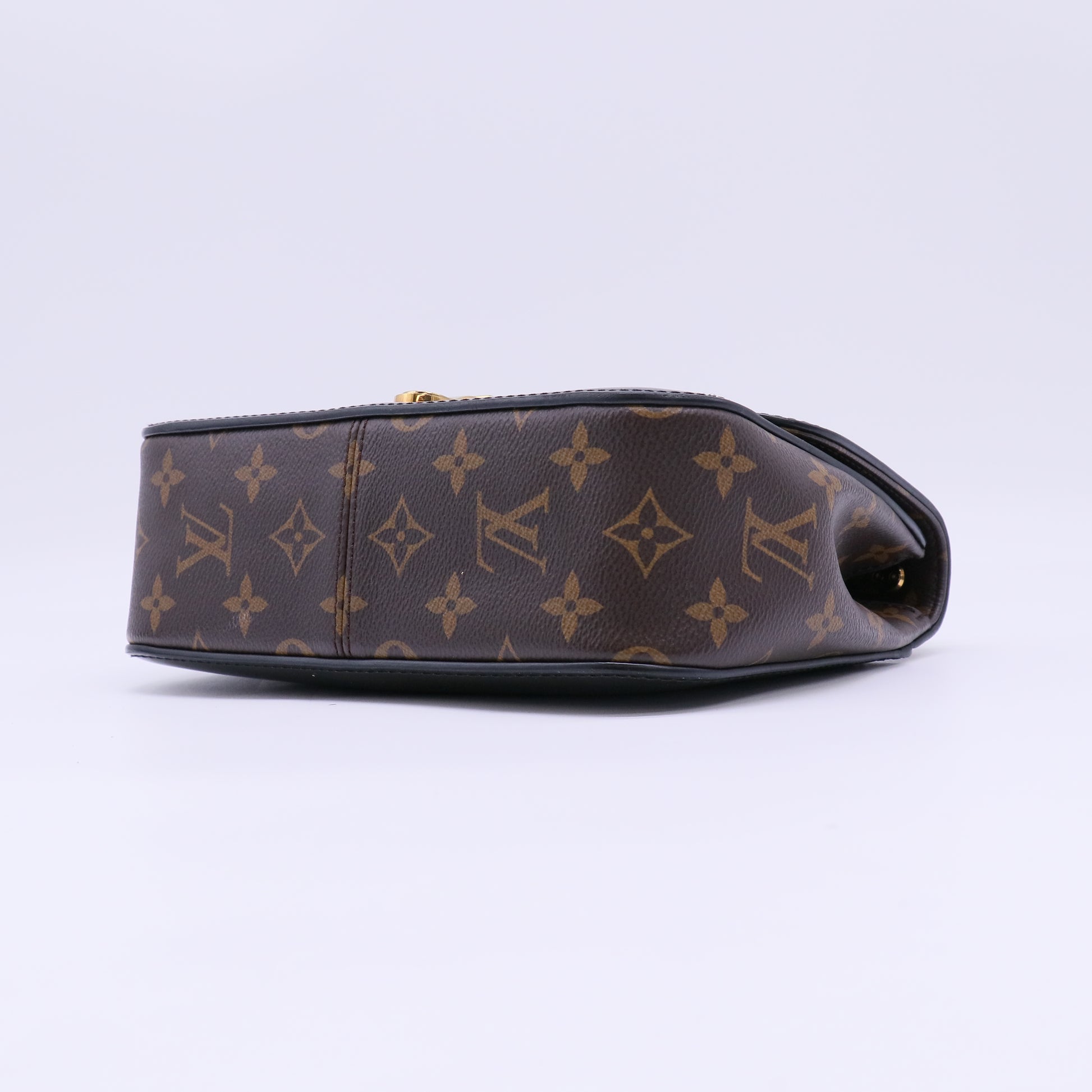 Louis Vuitton Patent Calfskin Monogram Cherrywood BB Black twins LDJ4640