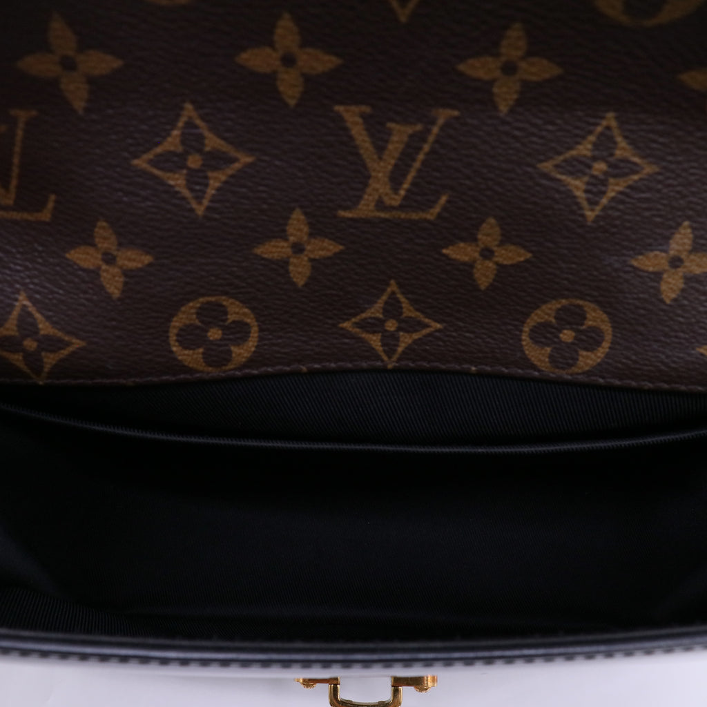 Louis Vuitton Patent Calfskin Monogram Cherrywood BB Black twins LDJ4640