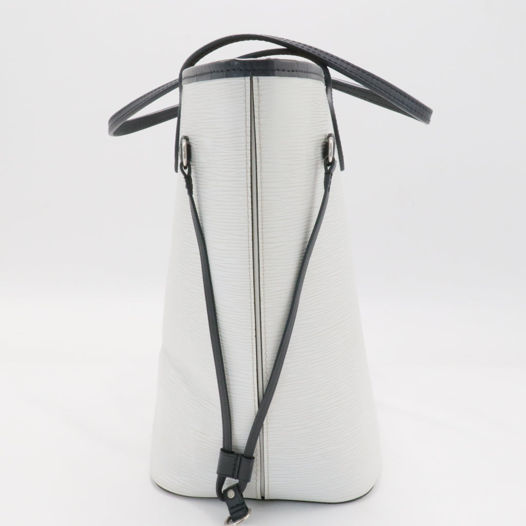 Neverfull bag in Epi leather White