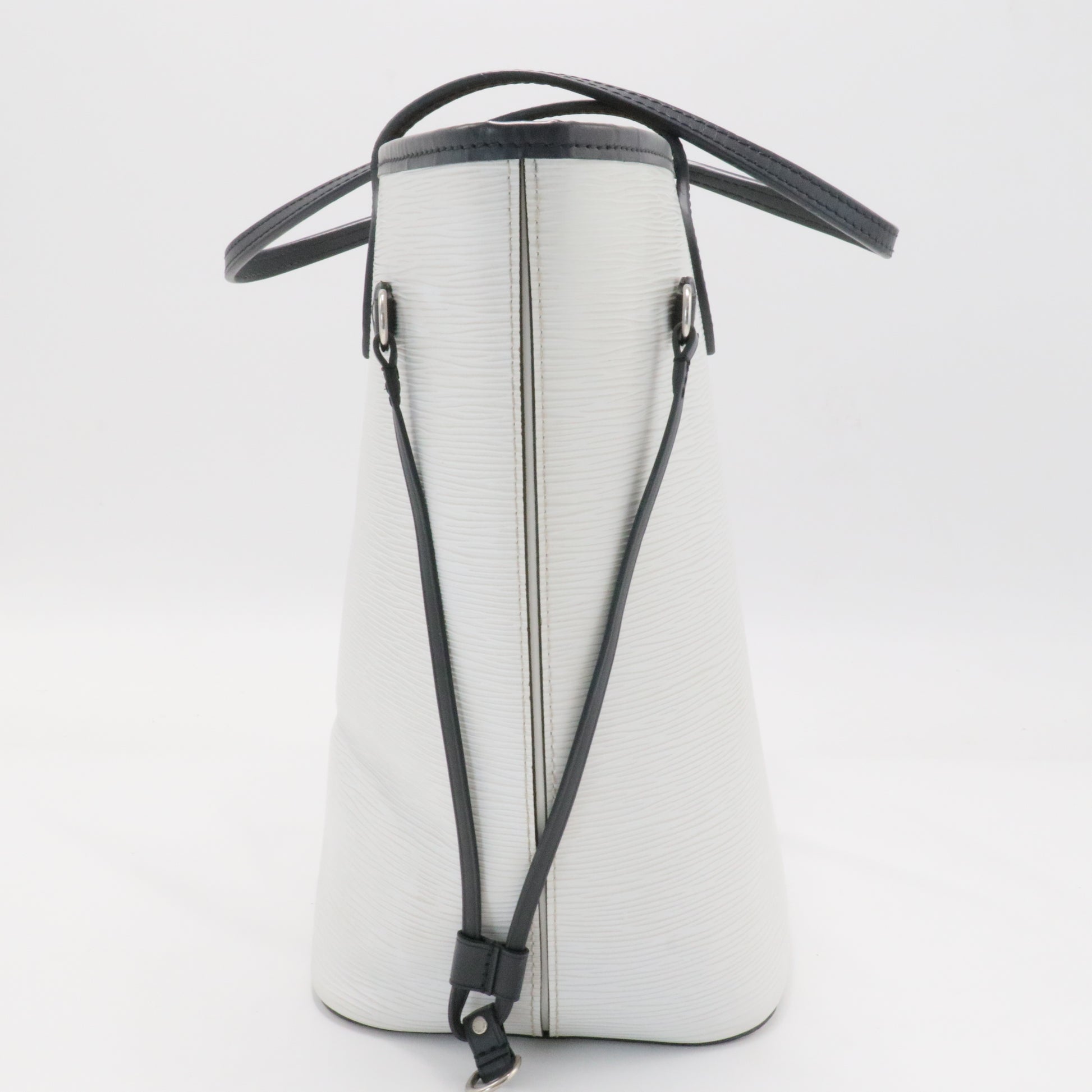 Neverfull bag in Epi leather White