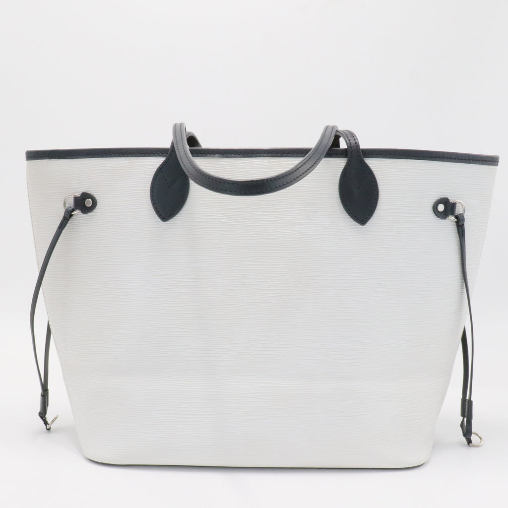 Neverfull bag in Epi leather White