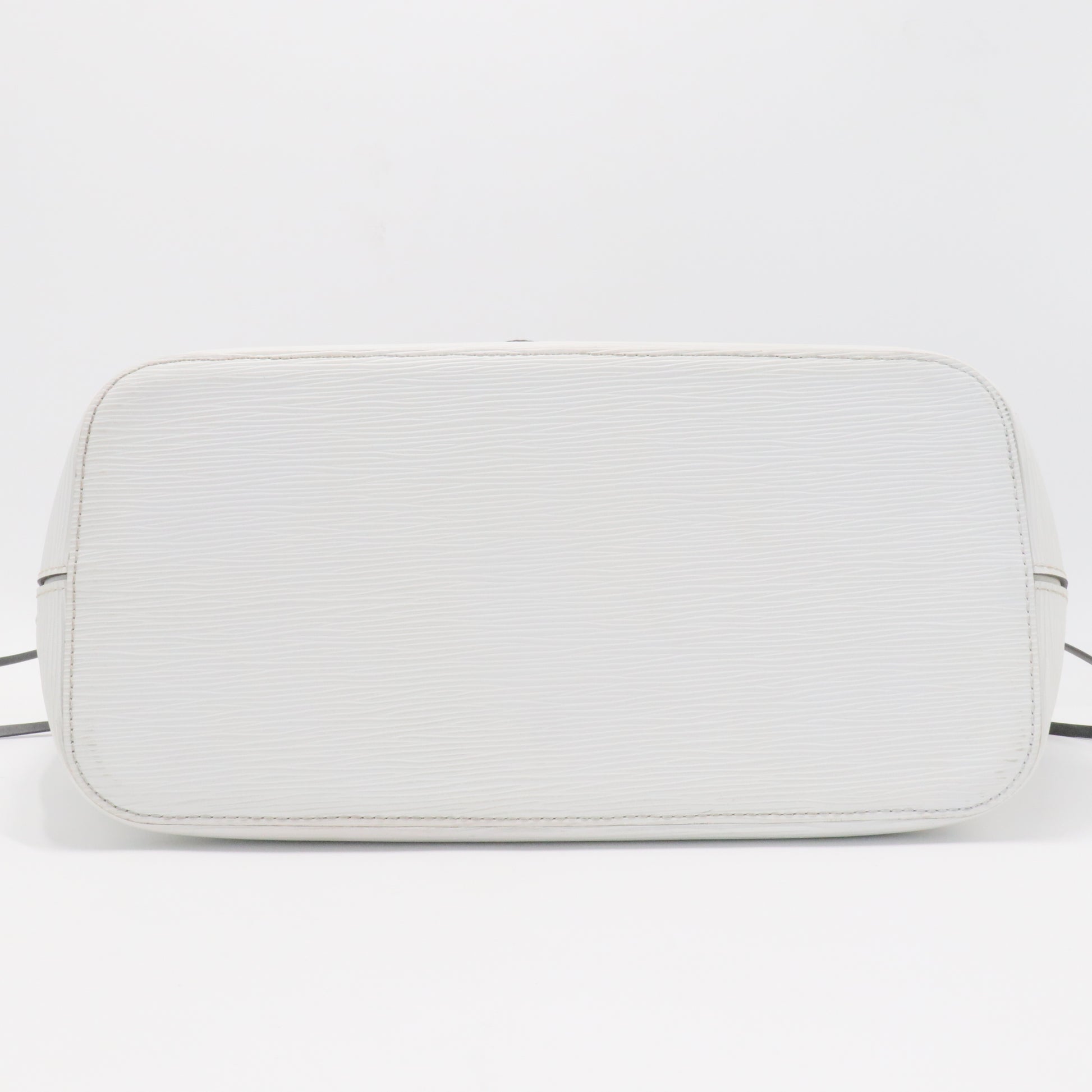 Neverfull bag in Epi leather White
