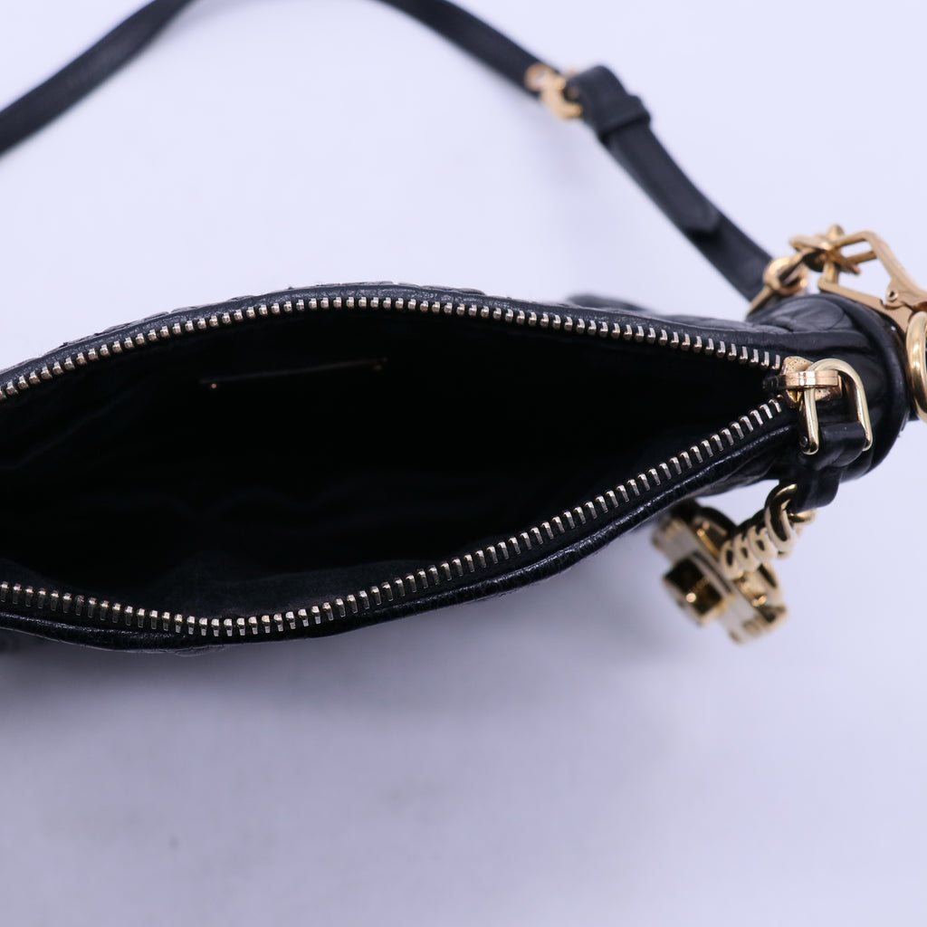 Nappa Matelasse Lux Shoulder Bag Nero Black B21307