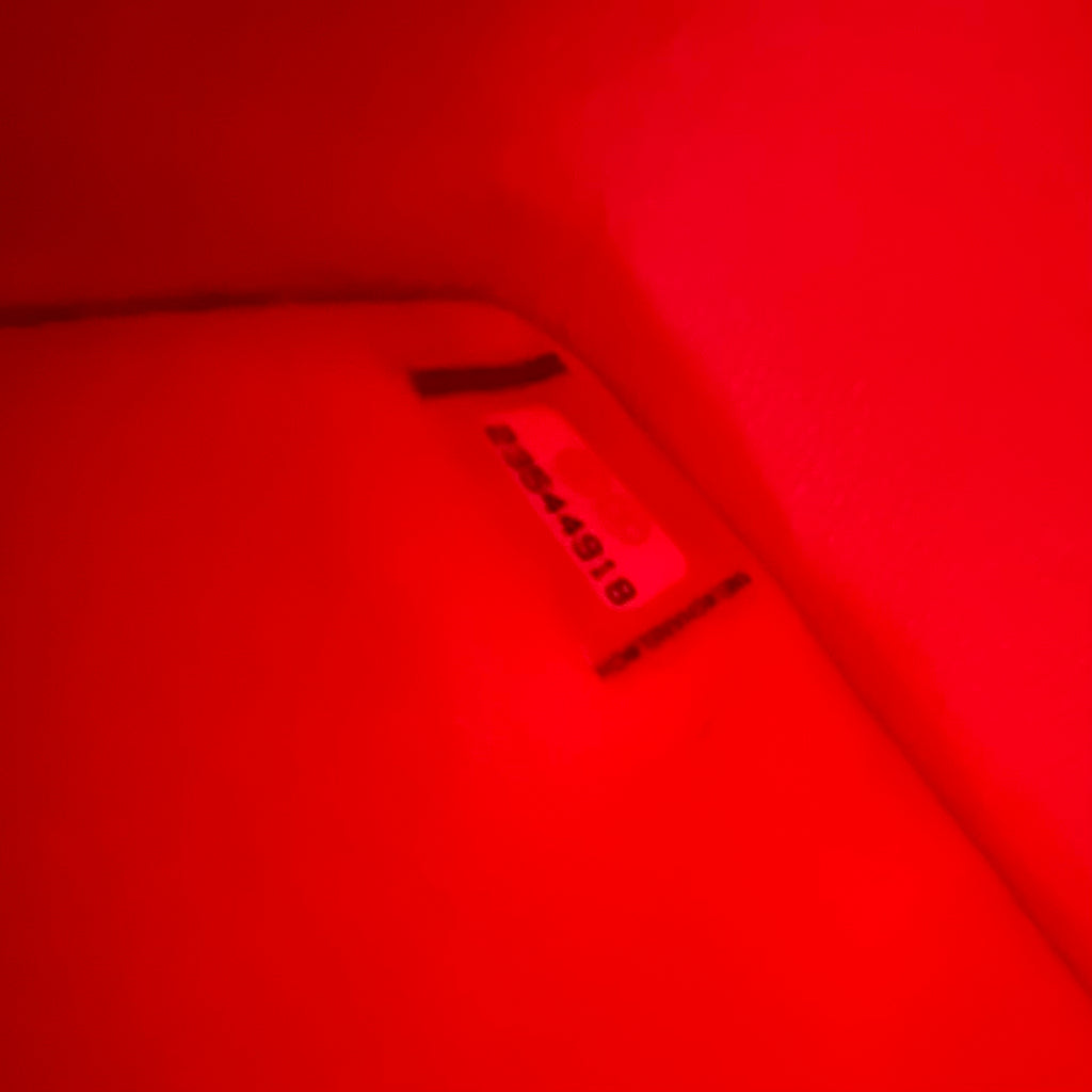 Lambskin Chevron Quilted Medium Double Flap Red twins