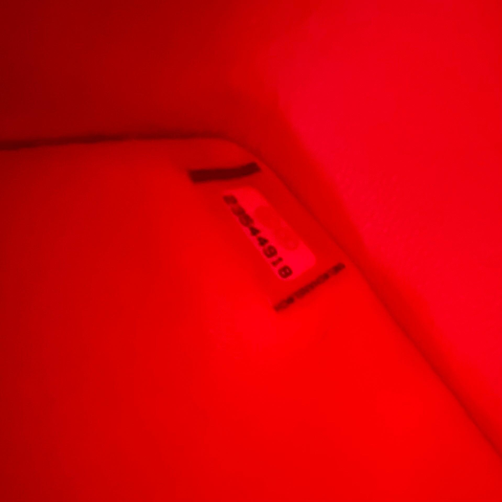 Lambskin Chevron Quilted Medium Double Flap Red twins