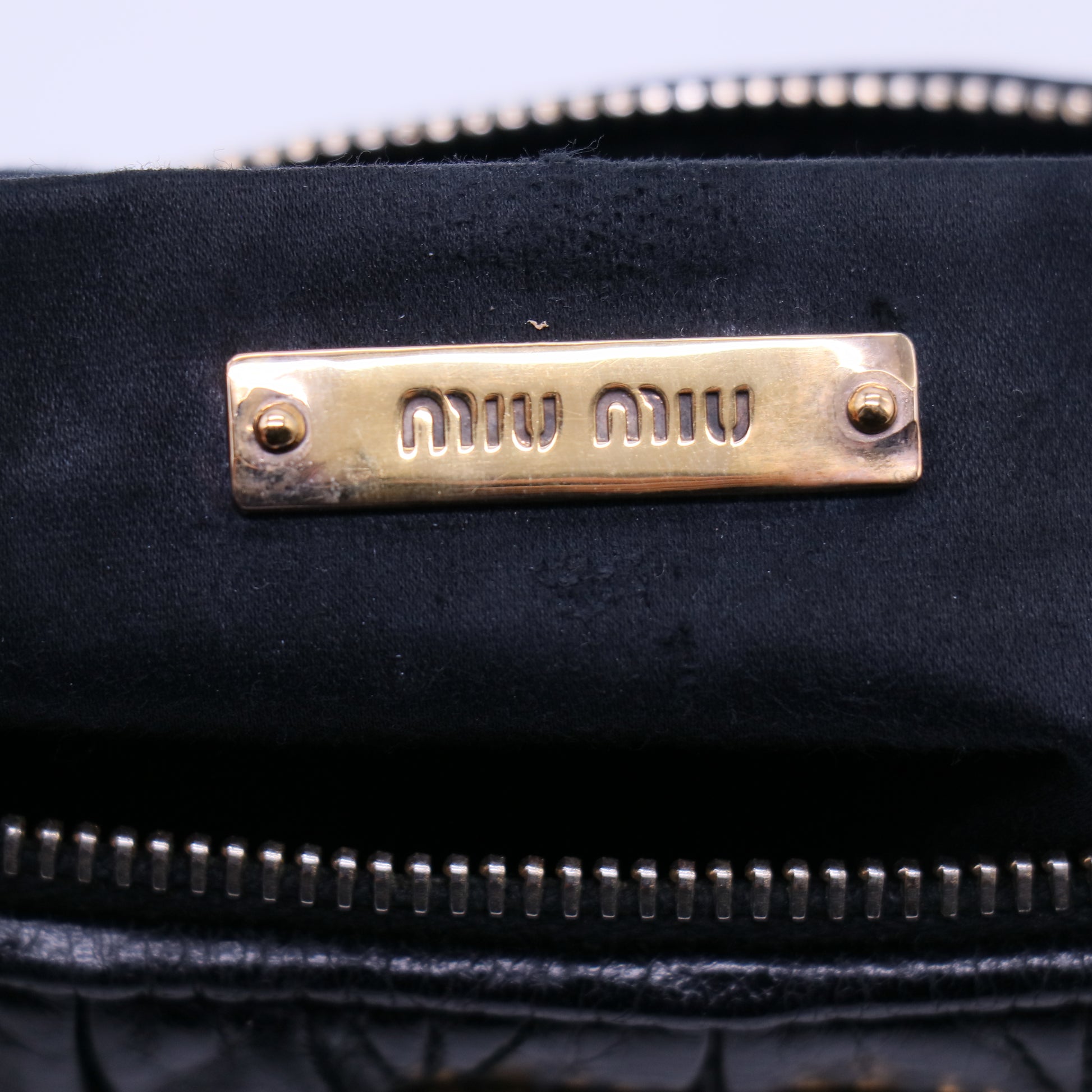 Nappa Matelasse Lux Shoulder Bag Nero Black B21307