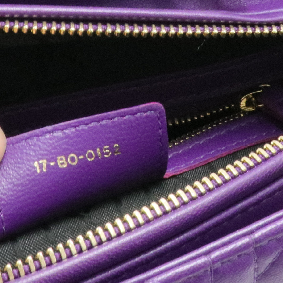 Lady Dior Bag Cannage Quilt Lambskin Large