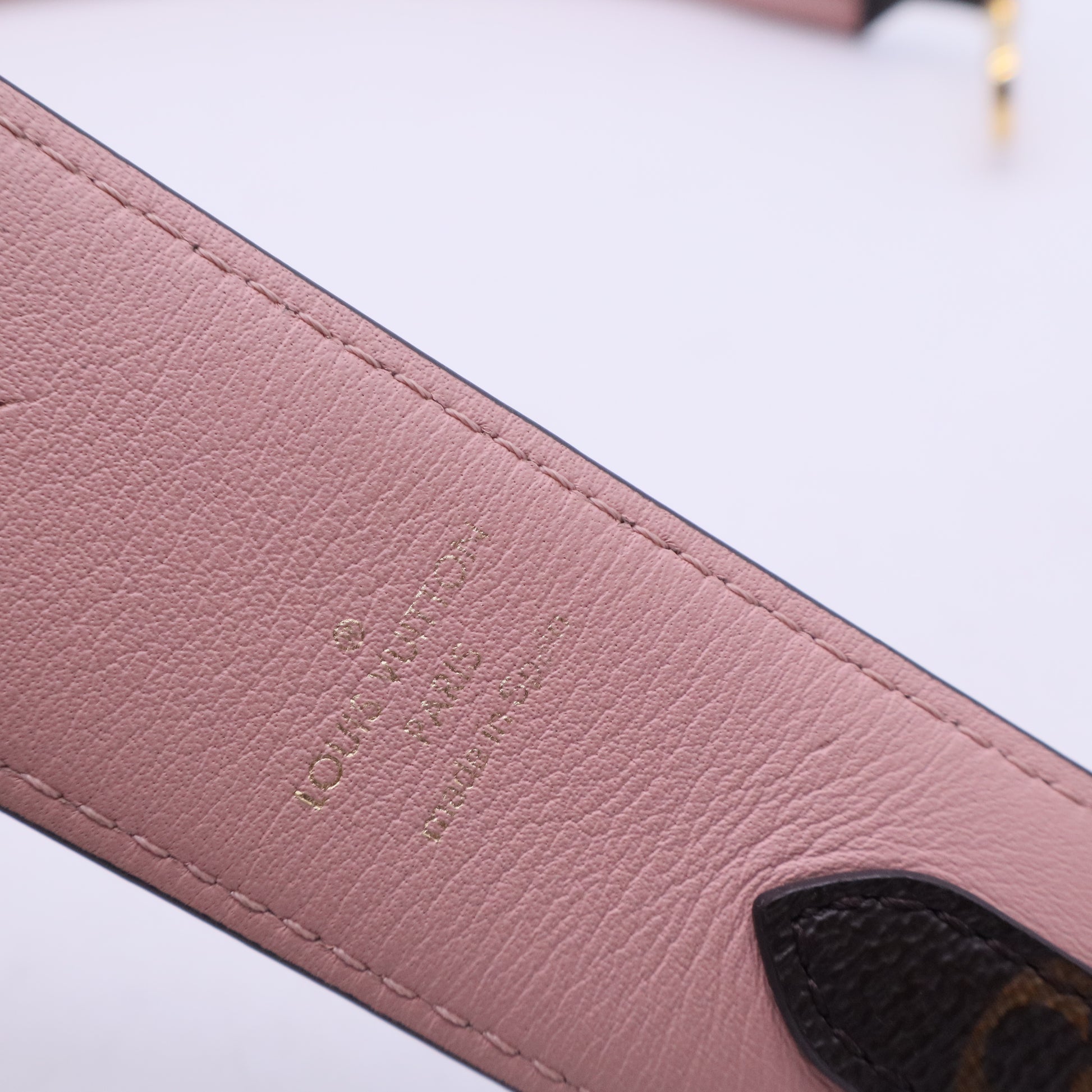 Monogram Bandouliere Shoulder Strap Rose Poudre W11311