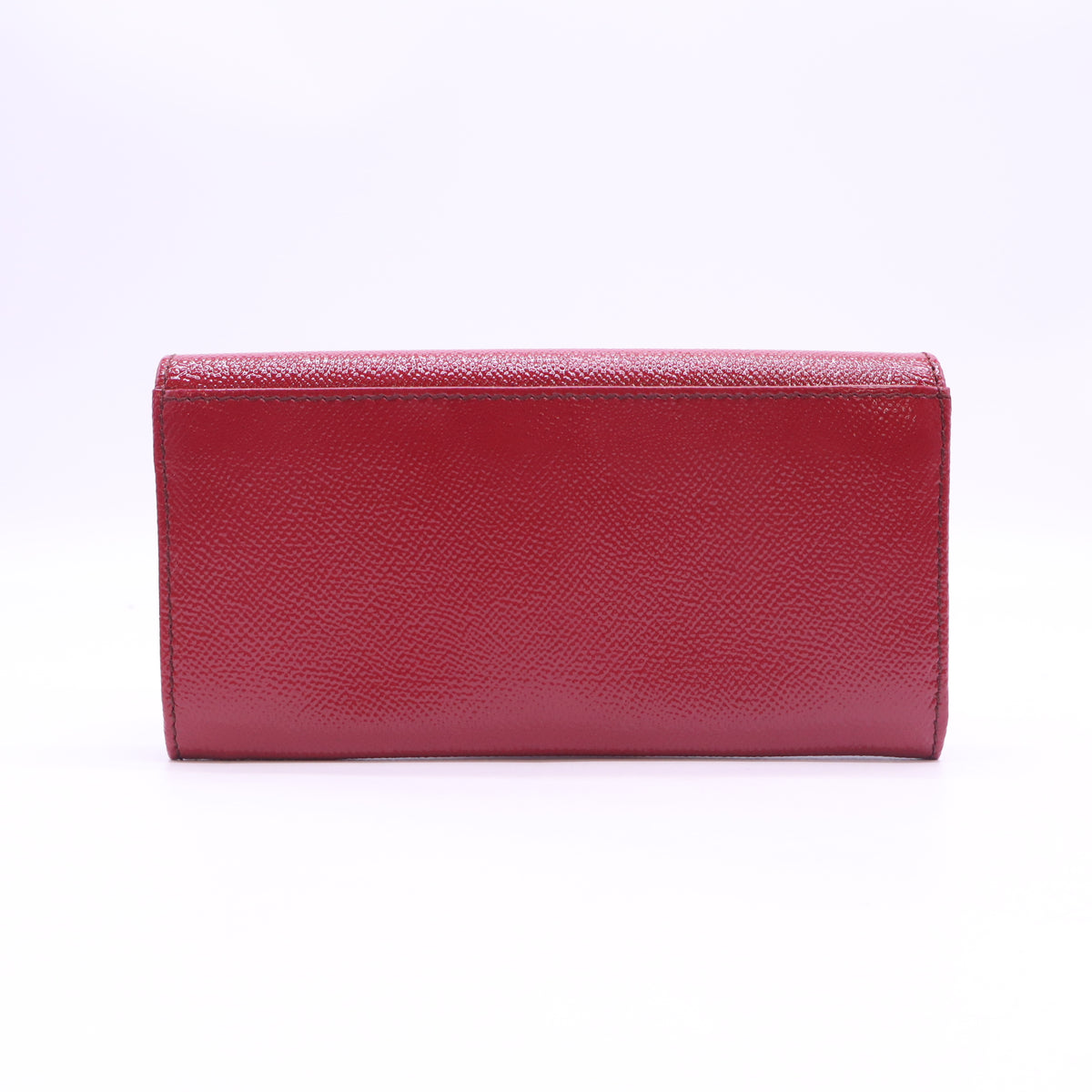 Burberry Rowe Grained Leather Continental Flap Wallet W23385