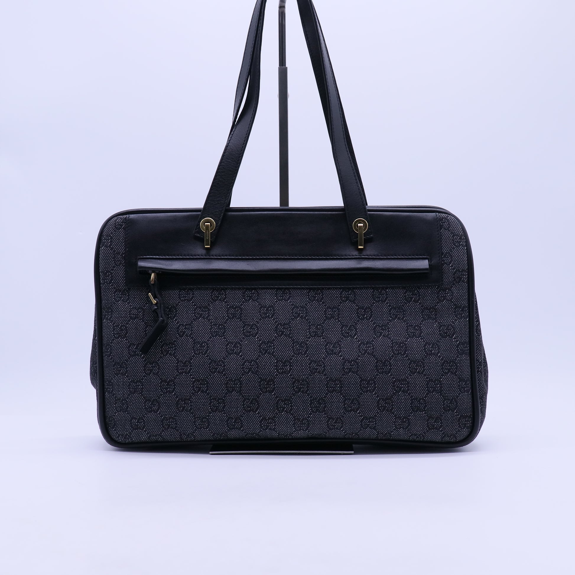 GG Denim Shoulder Bag Vintage B21630