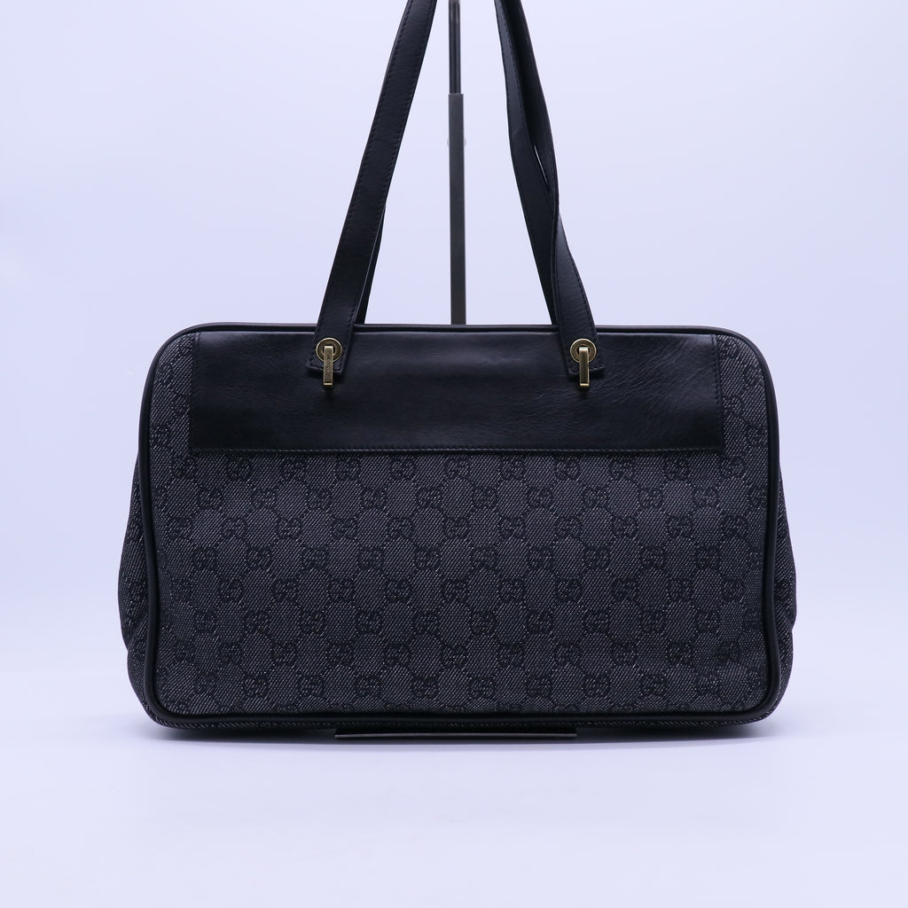 GG Denim Shoulder Bag Vintage B21630