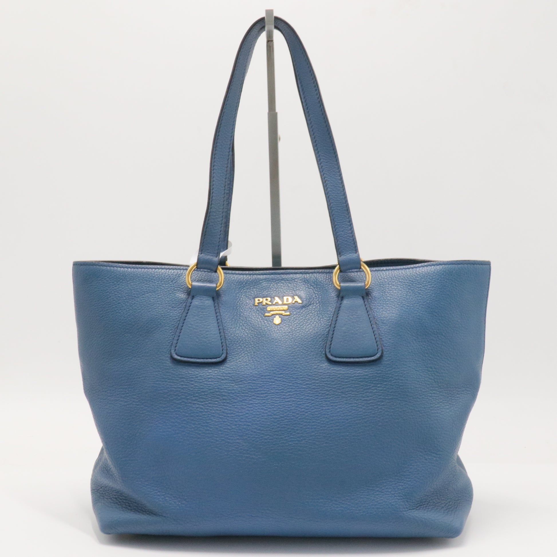 Side Zip Convertible Shopper Tote Vitello Daino
