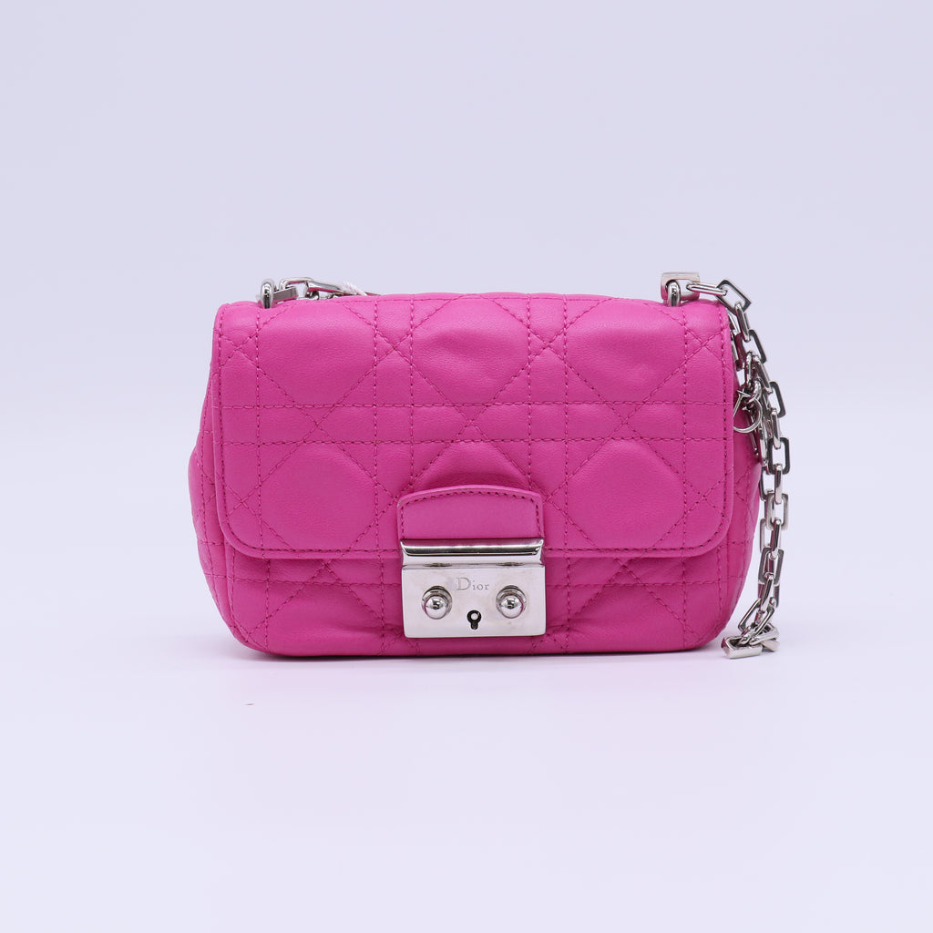 Christian Dior Lambskin Cannage Miss Dior Bag twins LDJ4673