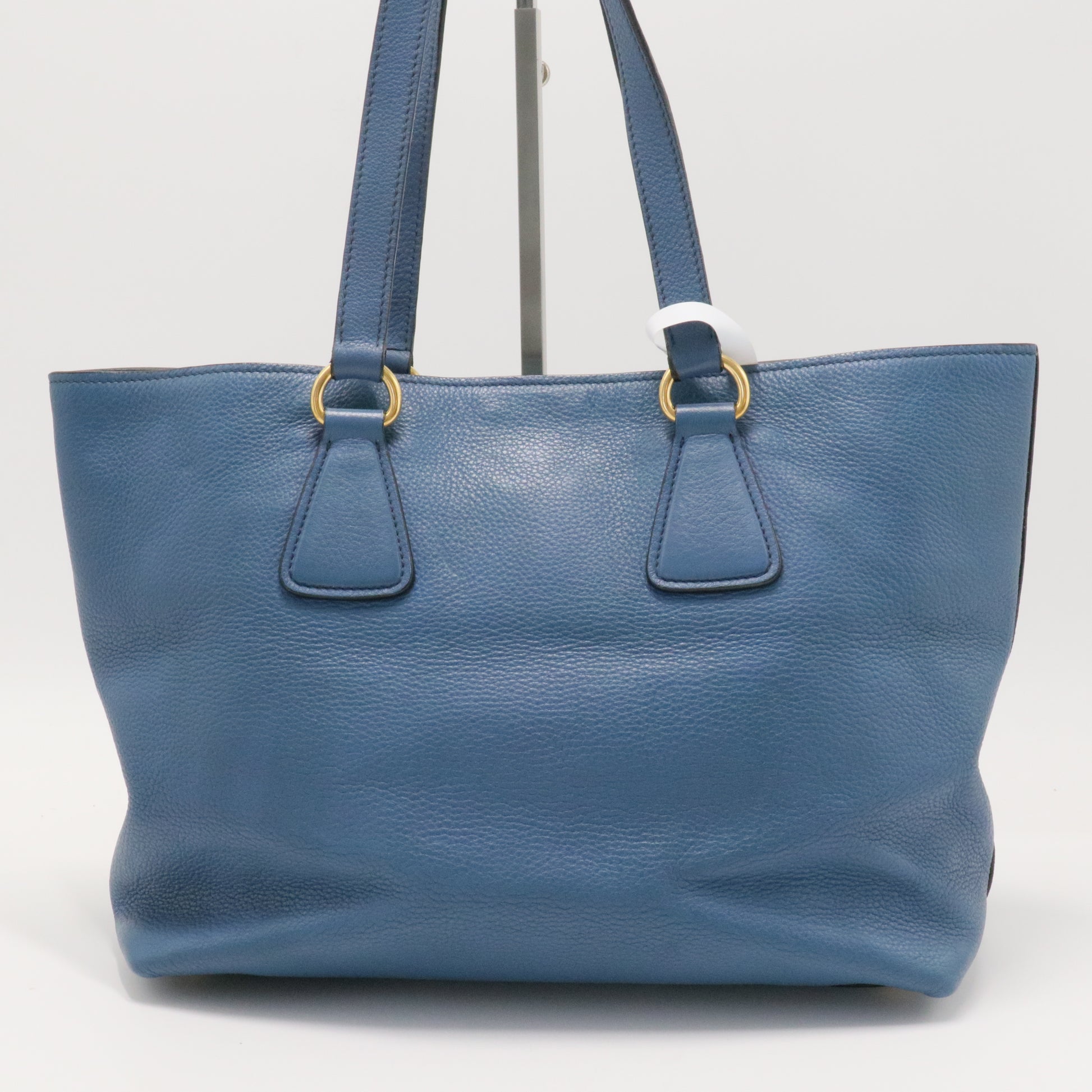 Side Zip Convertible Shopper Tote Vitello Daino