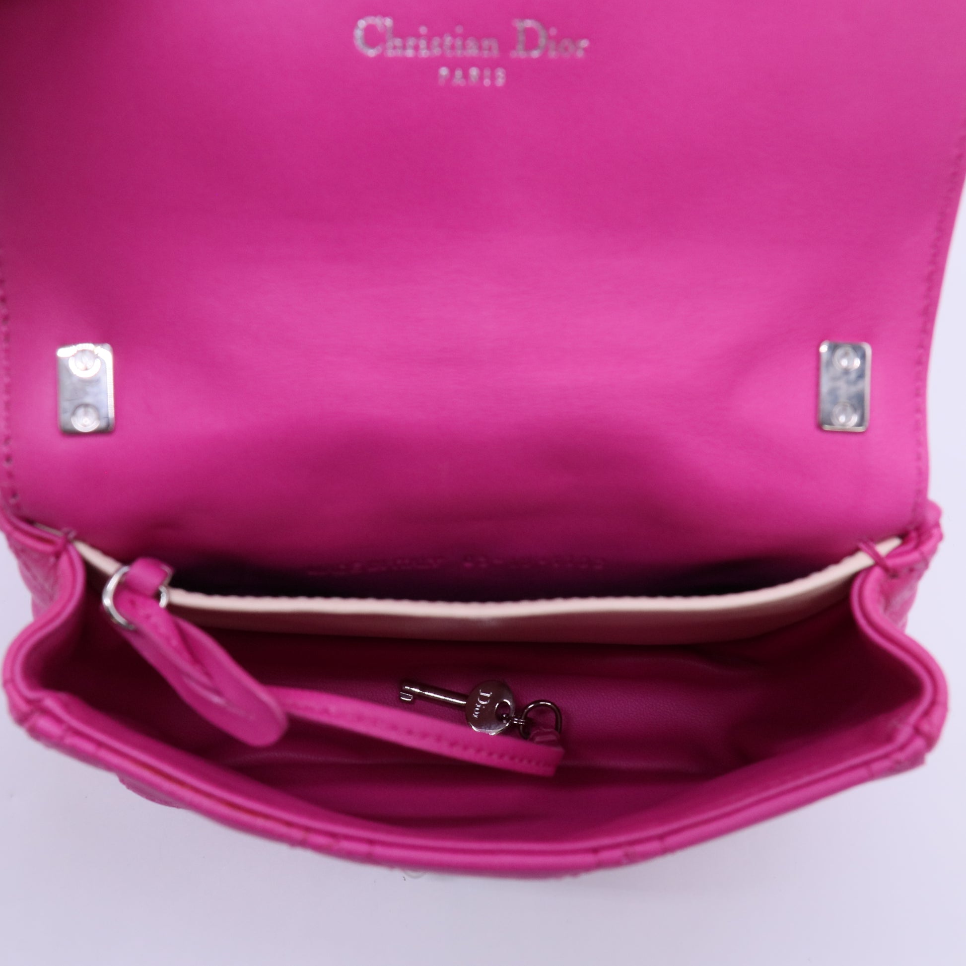 Christian Dior Lambskin Cannage Miss Dior Bag twins LDJ4673