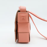 Cassette Crossbody Bag Maxi Intrecciato Grained Leather