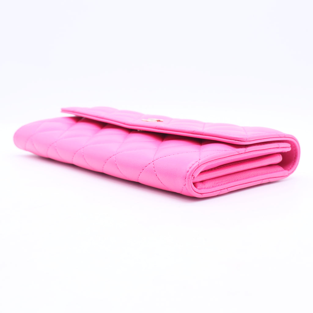 2014 Interlocking CC Logo Continental Wallet W20069