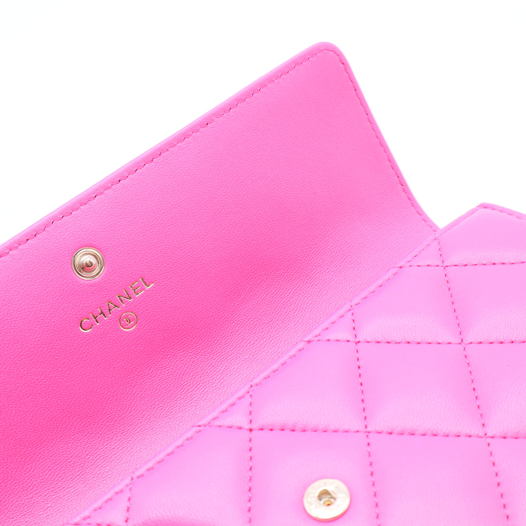 2014 Interlocking CC Logo Continental Wallet W20069