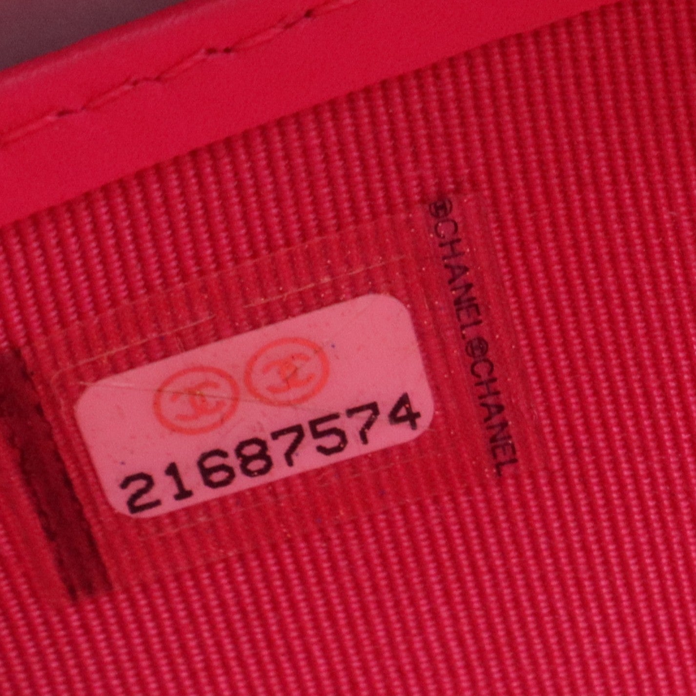 2014 Interlocking CC Logo Continental Wallet W20069