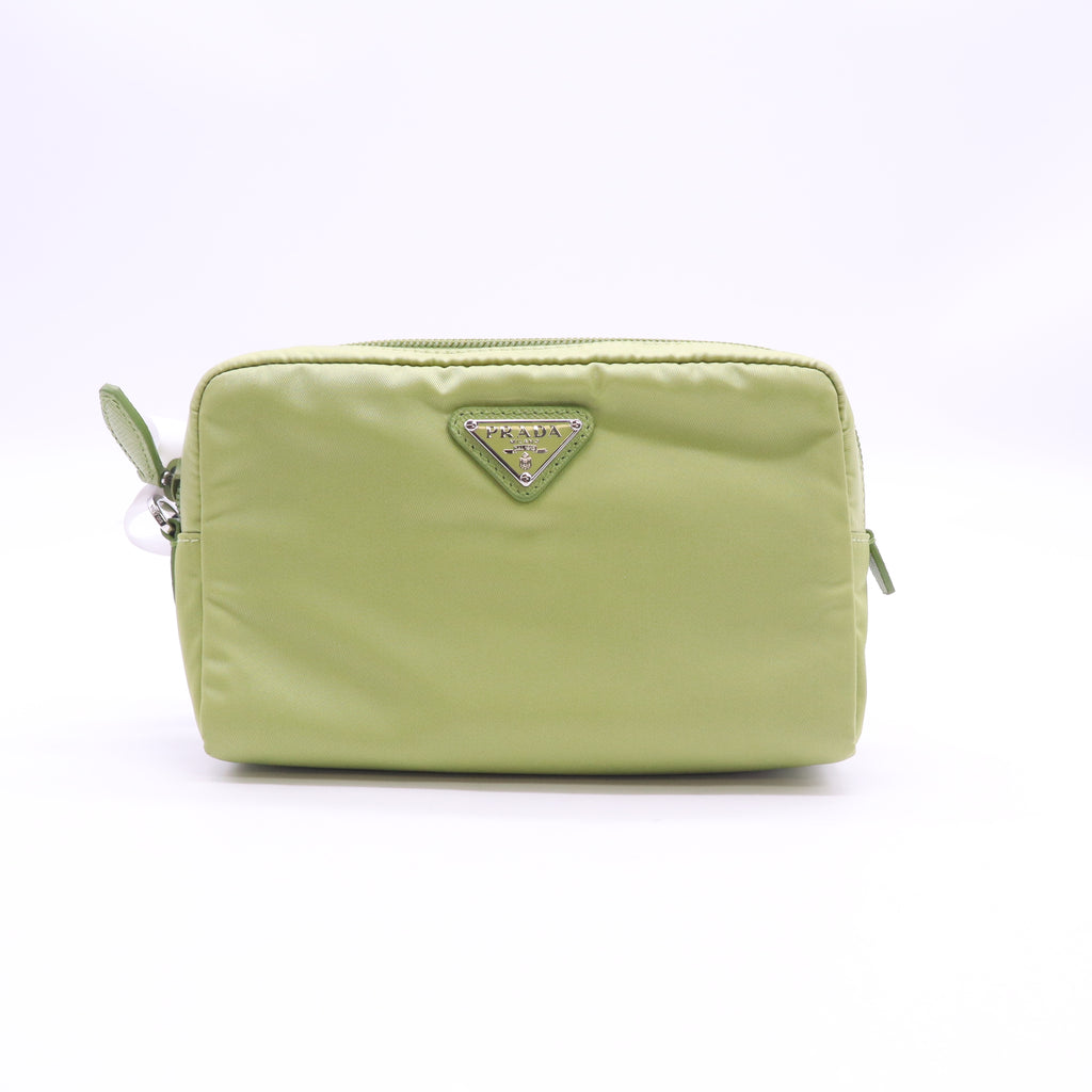 Prada Vela Tessuto Nylon Cosmetic Pouch W23413