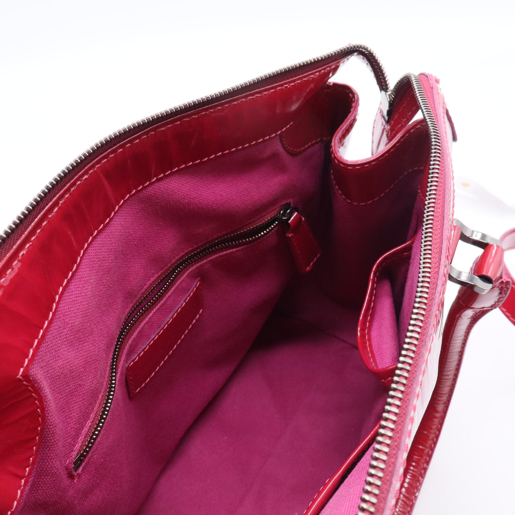 Anford Convertible Bowling Bag Embossed Patent Medium