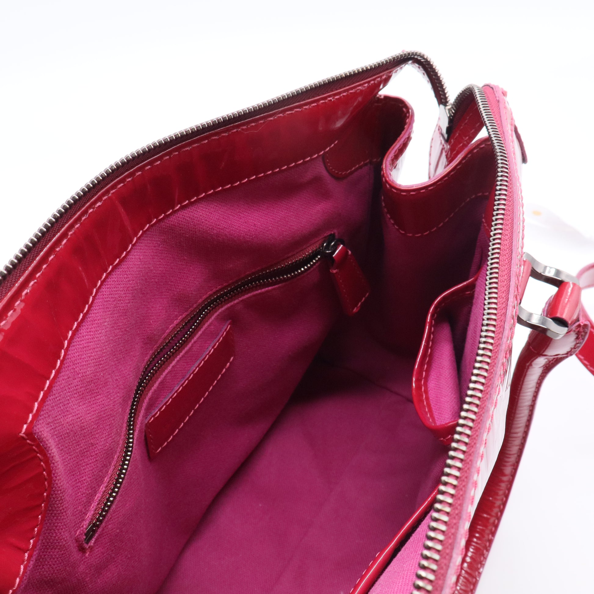 Anford Convertible Bowling Bag Embossed Patent Medium