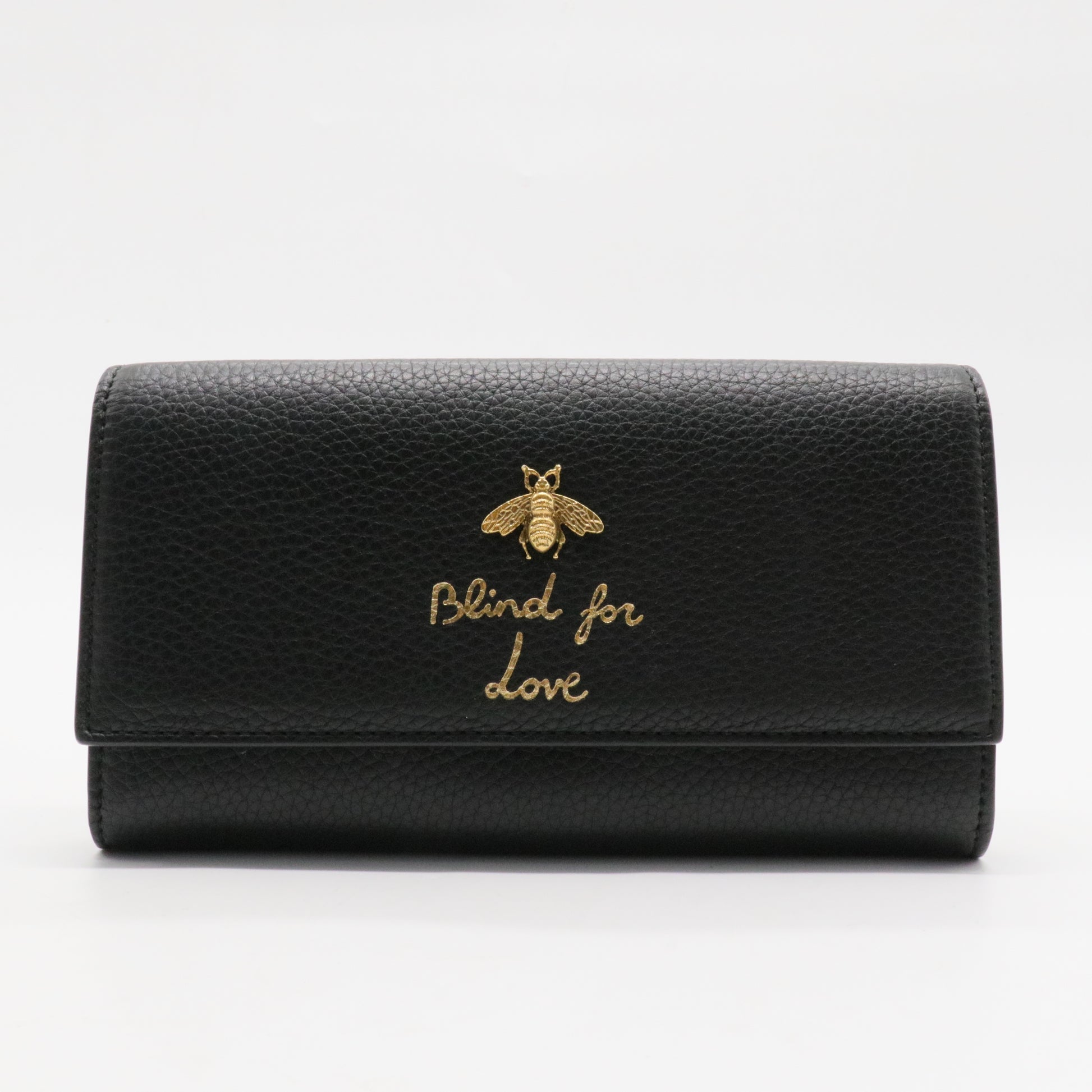 Animalier Flap Wallet Leather Long