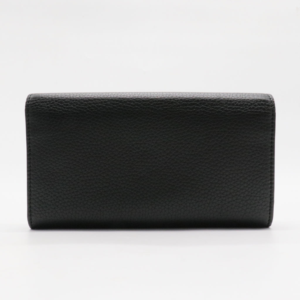 Animalier Flap Wallet Leather Long