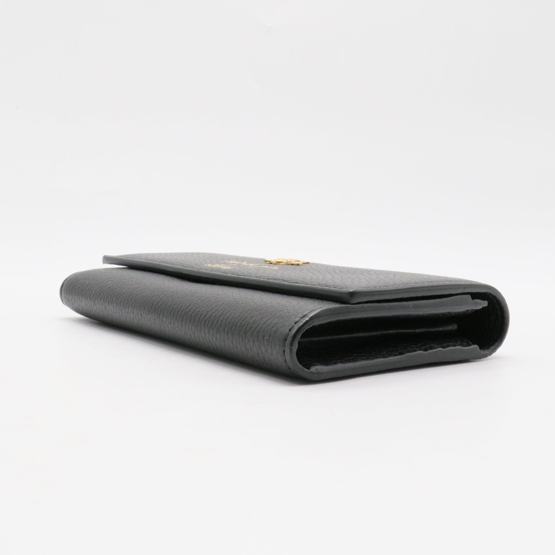Animalier Flap Wallet Leather Long