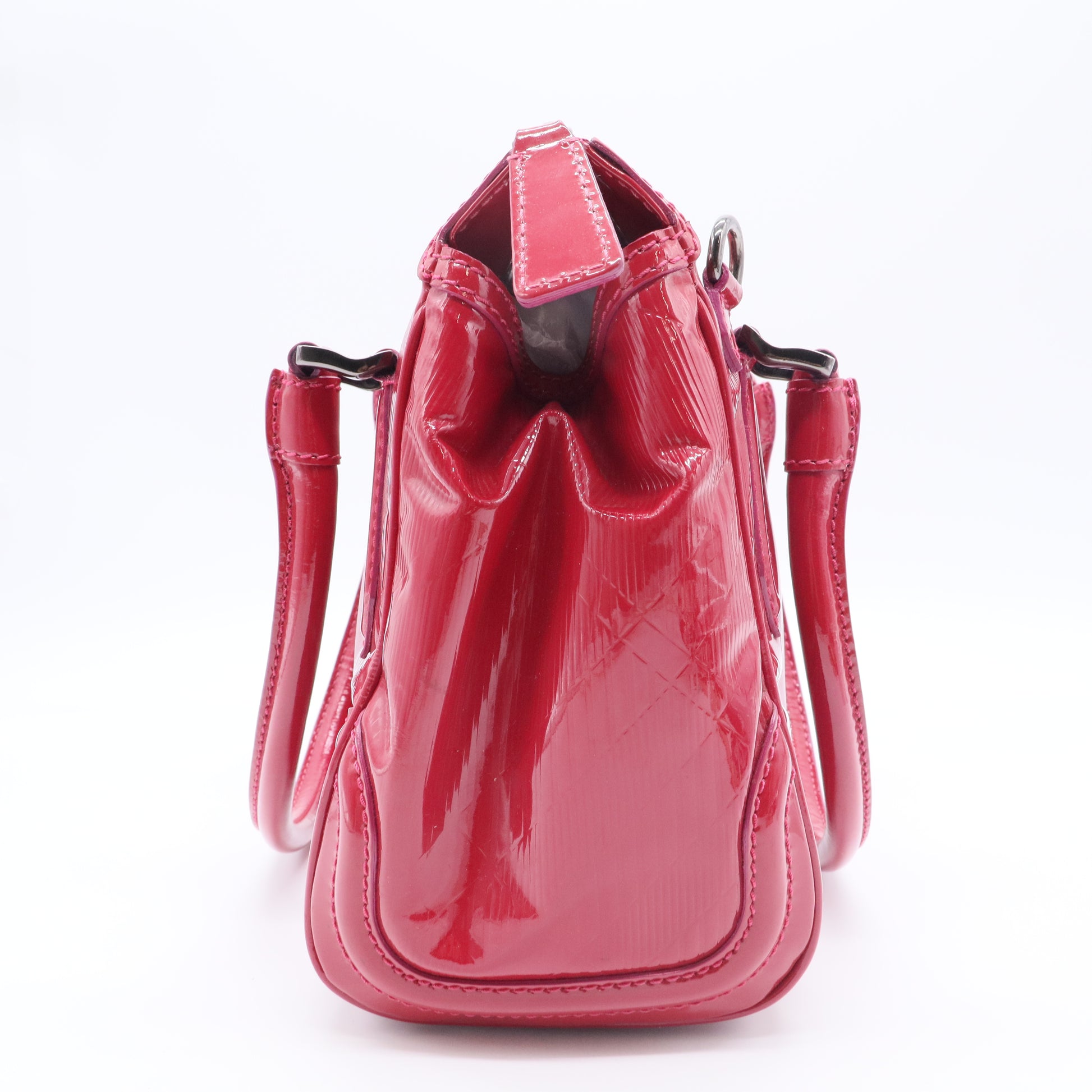 Anford Convertible Bowling Bag Embossed Patent Medium