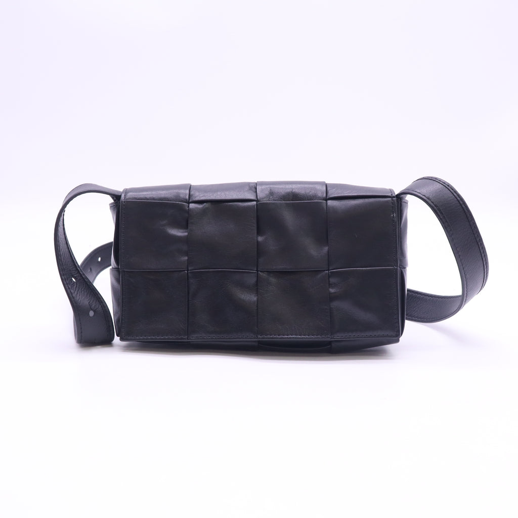 Paper Calfskin Intreccio Cassette Belt Bag Camping B24493